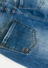 Load image into Gallery viewer, Rylin Raw Hem Midi Skirt