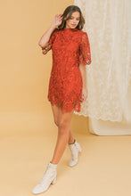 Load image into Gallery viewer, MOMENTS LIKE THIS RED MINI DRESS