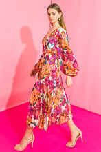 Load image into Gallery viewer, YOU MAKE ME FEEL WOVEN MIDI DRESS