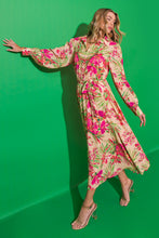 Load image into Gallery viewer, RUN AWAY TOGETHER WOVEN MIDI DRESS