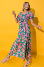 Load image into Gallery viewer, RUN TOWARDS LOVE POPLIN ANKLE DRESS