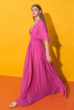 Load image into Gallery viewer, YOU FOUND MY HEART WOVEN MAXI DRESS