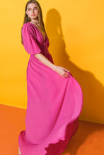 Load image into Gallery viewer, YOU FOUND MY HEART WOVEN MAXI DRESS