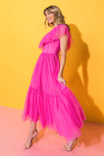 Load image into Gallery viewer, SUNSHINE GIRL MESH MIDI DRESS