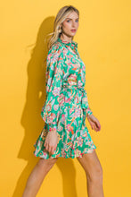 Load image into Gallery viewer, FAIRYTALE LOVE SATIN MINI DRESS