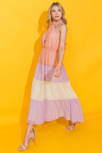 Load image into Gallery viewer, TOTALLY CHARMING WOVEN MIDI DRESS