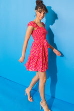 Load image into Gallery viewer, FANCIFUL FEAT WOVEN MINI DRESS