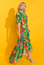 Load image into Gallery viewer, HAPPY TOGETHER WOVEN HI-LO DRESS