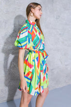 Load image into Gallery viewer, WITHOUT A DOUBT WOVEN MINI DRESS