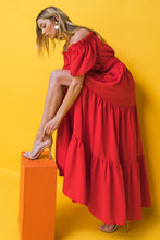 Load image into Gallery viewer, OUT IN THE COUNTRY WOVEN MAXI DRESS