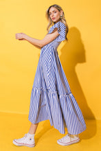 Load image into Gallery viewer, ALWAYS A VIBE WOVEN MIDI DRESS