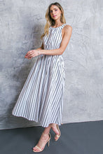 Load image into Gallery viewer, DON'T HOLD BACK POPLIN MIDI DRESS