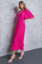 Load image into Gallery viewer, TOO CHIC WOVEN MIDI DRESS