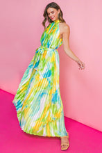 Load image into Gallery viewer, SULTRY ENERGY SATIN MAXI DRESS