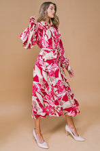 Load image into Gallery viewer, HEART OF WOVEN MIDI DRESS