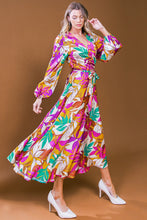 Load image into Gallery viewer, CAREFREE CONFIDENCE WOVEN MIDI DRESS