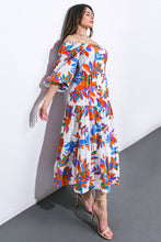 Load image into Gallery viewer, FEELING OPTIMISTIC WOVEN MIDI DRESS