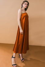 Load image into Gallery viewer, FROSTY ELEGANCE WOVEN MIDI DRESS