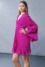 Load image into Gallery viewer, GRACEFUL ENTRANCE SATIN MINI DRESS