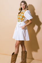 Load image into Gallery viewer, IN MY FEELINGS WOVEN MINI DRESS
