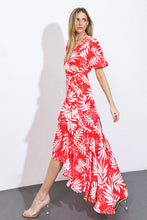 Load image into Gallery viewer, CRAZY IN LOVE WOVEN MIDI DRESS