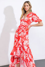 Load image into Gallery viewer, CRAZY IN LOVE WOVEN MIDI DRESS