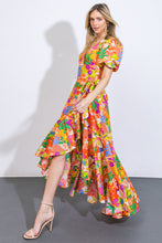 Load image into Gallery viewer, GARDEN OF LIFE WOVEN MIDI DRESS