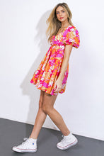 Load image into Gallery viewer, SWEET HARMONY WOVEN MINI DRESS