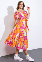 Load image into Gallery viewer, SCENIC OUTINGS WOVEN MINI DRESS