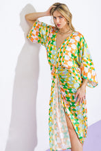 Load image into Gallery viewer, BEST IMPRESSIONS WOVEN SATIN MIDI DRESS