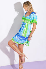 Load image into Gallery viewer, ESSENCE OF SUMMER WOVEN MINI DRESS
