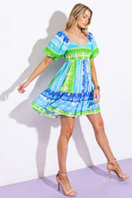 Load image into Gallery viewer, ESSENCE OF SUMMER WOVEN MINI DRESS