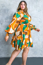 Load image into Gallery viewer, FEEL HAPPINESS WOVEN MINI DRESS