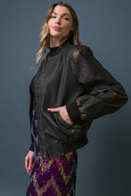 Load image into Gallery viewer, MY GREATEST JOY LEATHER JACKET