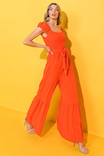 Load image into Gallery viewer, SMILE AFTERNOON IN WOVEN JUMPSUIT