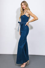 Load image into Gallery viewer, DRIFT AWAY DENIM JUMPSUIT