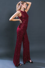 Load image into Gallery viewer, DIVINE WANDERINGS SEQUIN JUMPSUIT