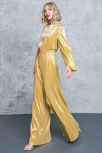 Load image into Gallery viewer, DARE TO DAZZLE PLISSE JUMPSUIT