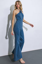 Load image into Gallery viewer, CALL ME LOVELY DENIM JUMPSUIT