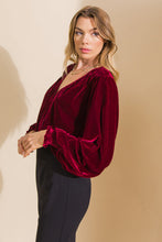 Load image into Gallery viewer, LIKE NO OTHER VELVET BODYSUIT