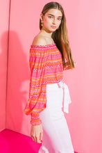 Load image into Gallery viewer, COSMO PLEASE WOVEN TOP