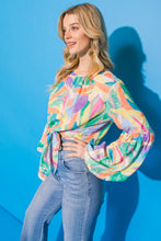 Load image into Gallery viewer, SIGHT SET ON TONIGHT WOVEN TOP