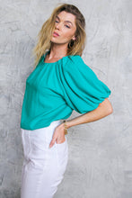 Load image into Gallery viewer, LOVED ALWAYS WOVEN TOP