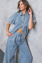 Load image into Gallery viewer, BE MY BABY ACID WASHED TOP