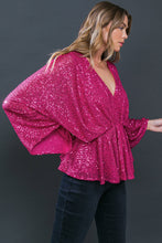 Load image into Gallery viewer, START OF FOREVER SEQUIN TOP