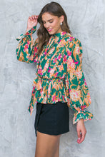 Load image into Gallery viewer, MISS PUNCTUALITY WOVEN TOP
