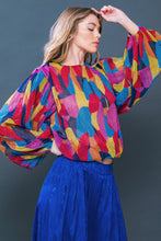 Load image into Gallery viewer, FEELING DELIGHTFUL WOVEN TOP