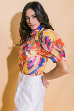 Load image into Gallery viewer, I CROSS MY HEART WOVEN TOP
