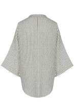 Load image into Gallery viewer, Sade Top - Black Stripes