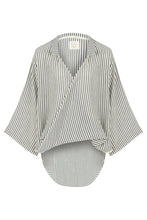 Load image into Gallery viewer, Sade Top - Black Stripes